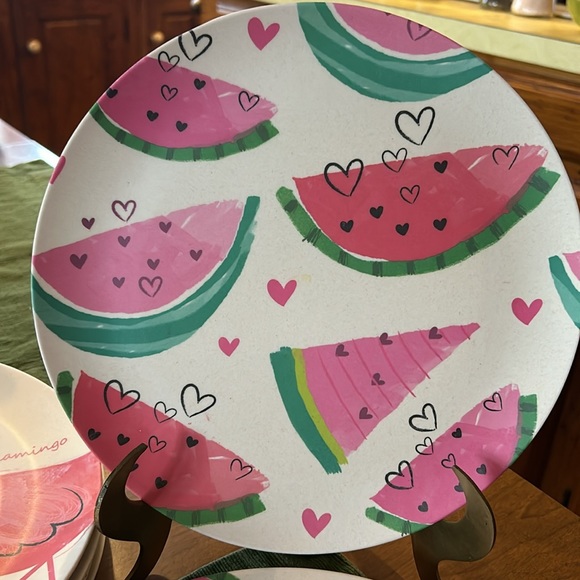 SET OF 12 and 3 Designs by Danny Seo Naturally Watermelons & Flamingos - Picture 4 of 4